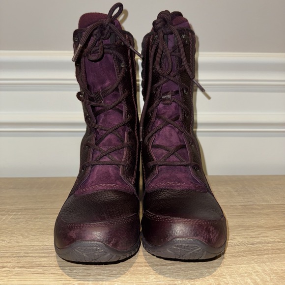 The North Face Purna Luxe Waterproof Boot Women Sz 7 Mountain Hiking Snow High - Picture 2 of 10